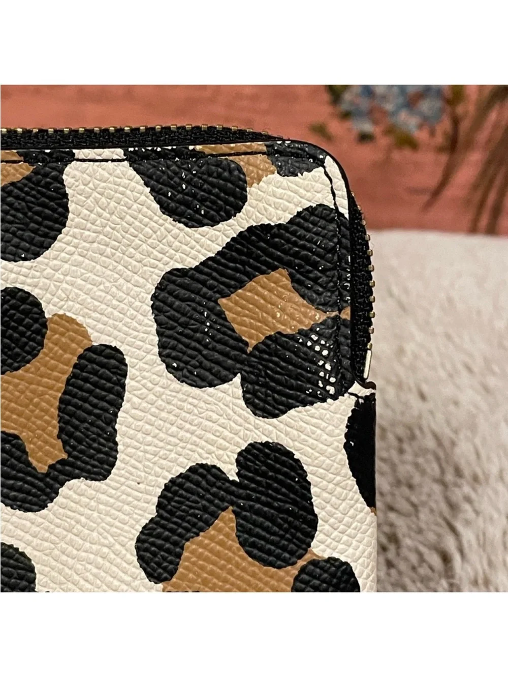 COACH Leopard Print Wristlet - Picture 9 of 12